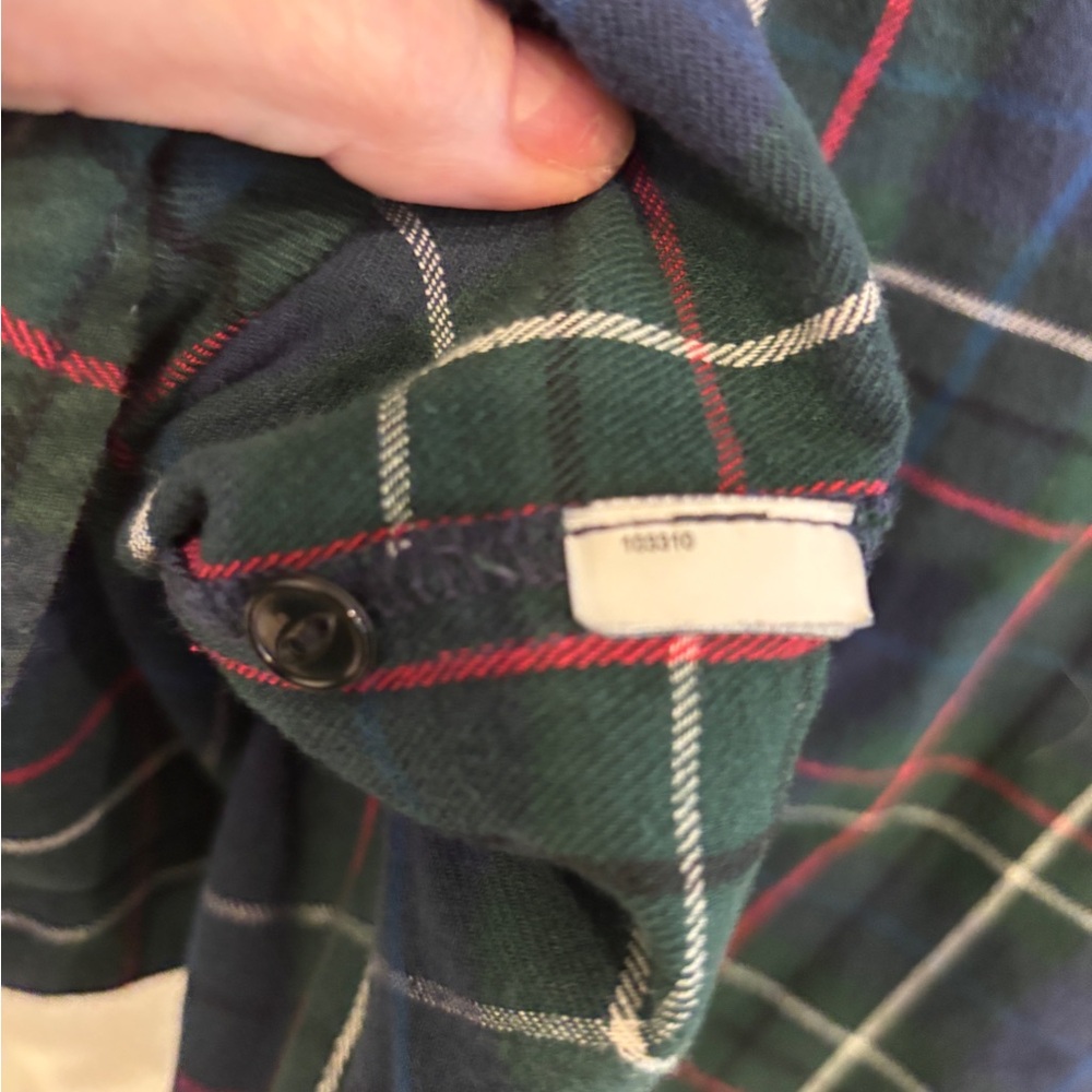 Madewell Tartan Plaid Flannel Shirt. Size S - Picture 6 of 6